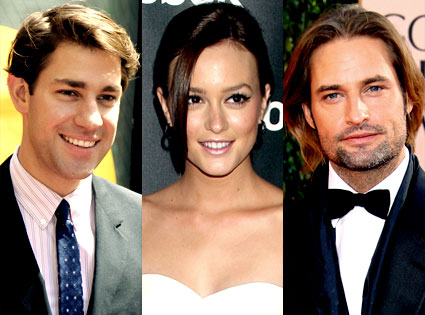 John Krasinski, Josh Holloway, Leighton Meester John Krasinski, Josh Holloway, Leighton Meester